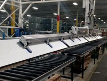 Automated Pick and Place System for Large Garage Door Panels